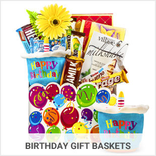 Birthday Gift Baskets, birthday cakes, birthday gifts for her, birthday baskets for him, birthday gifts for kids